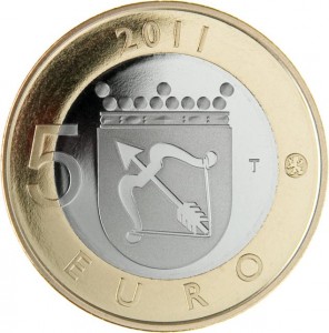 5 Euro Finland 2011 - Savonia keerzijde