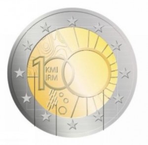 2 Euro herdenkingsmunt Belgie 2013 100 jaar KMI