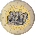 2 Euro San Marino 2013 500e sterfdag van  Pinturicchio