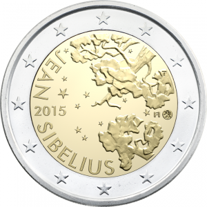 2 Euro Finland 2015 150ste geboortedag van Jean Sibelius