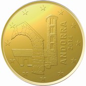 50 cent munt van Andorra