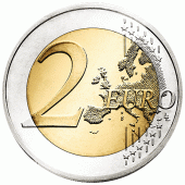 2 Euro munt nieuwe gemeenschappelijke zijde