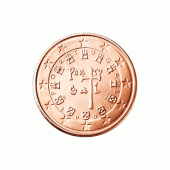 1 cent munt van Portugal