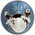 10 Euro Estland 2011 keerzijde