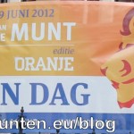 Banner voor de Dag van de Munt 2012