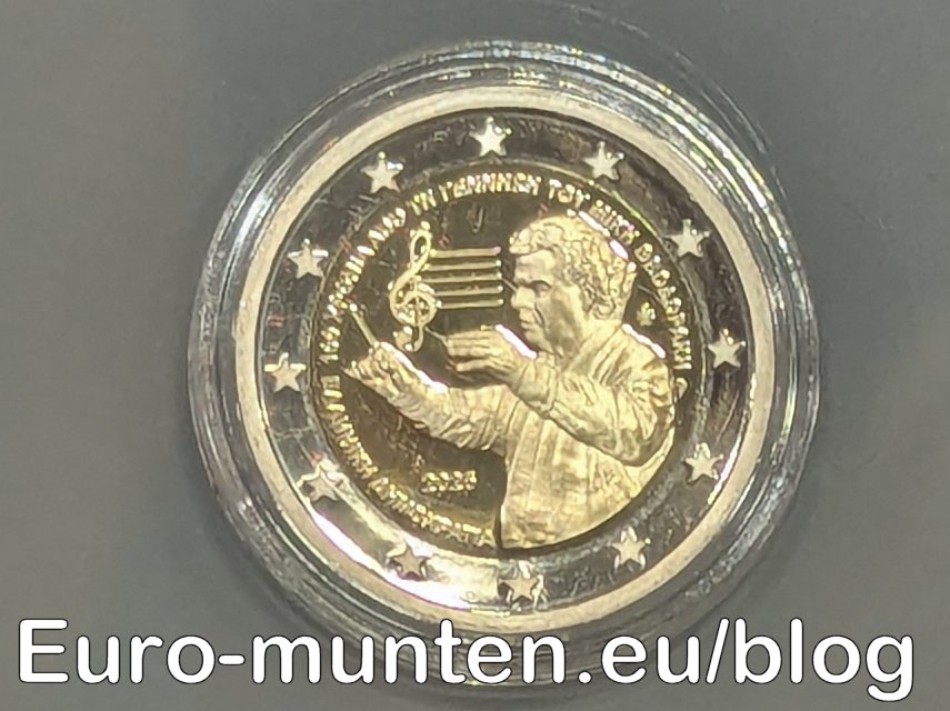 2 Euro Griekenland 2025 100ste verjaardag van Mikis Theodorakis