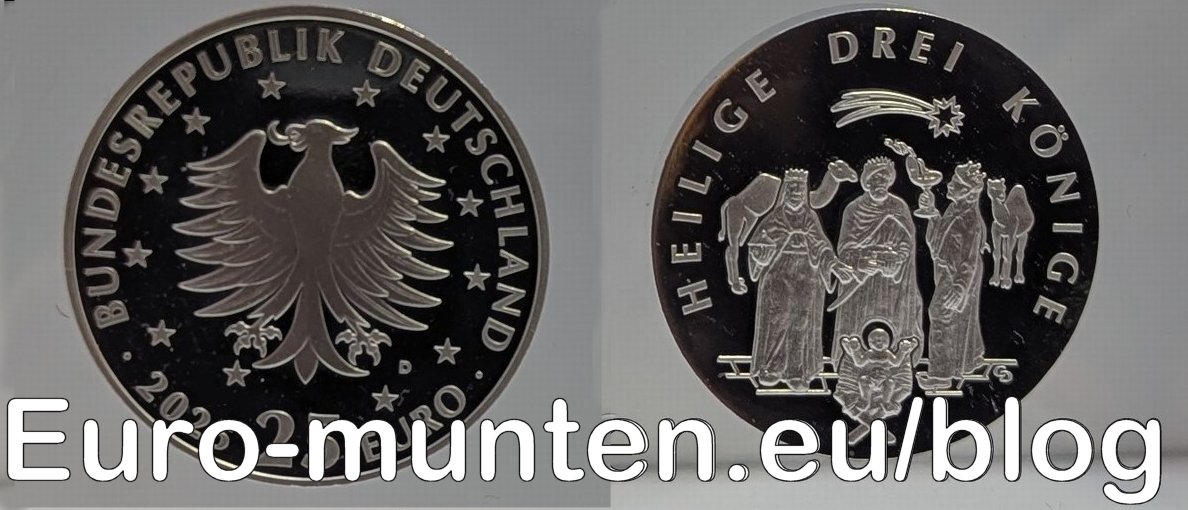25 Euro Heilige drei Könige Duitsland 2025