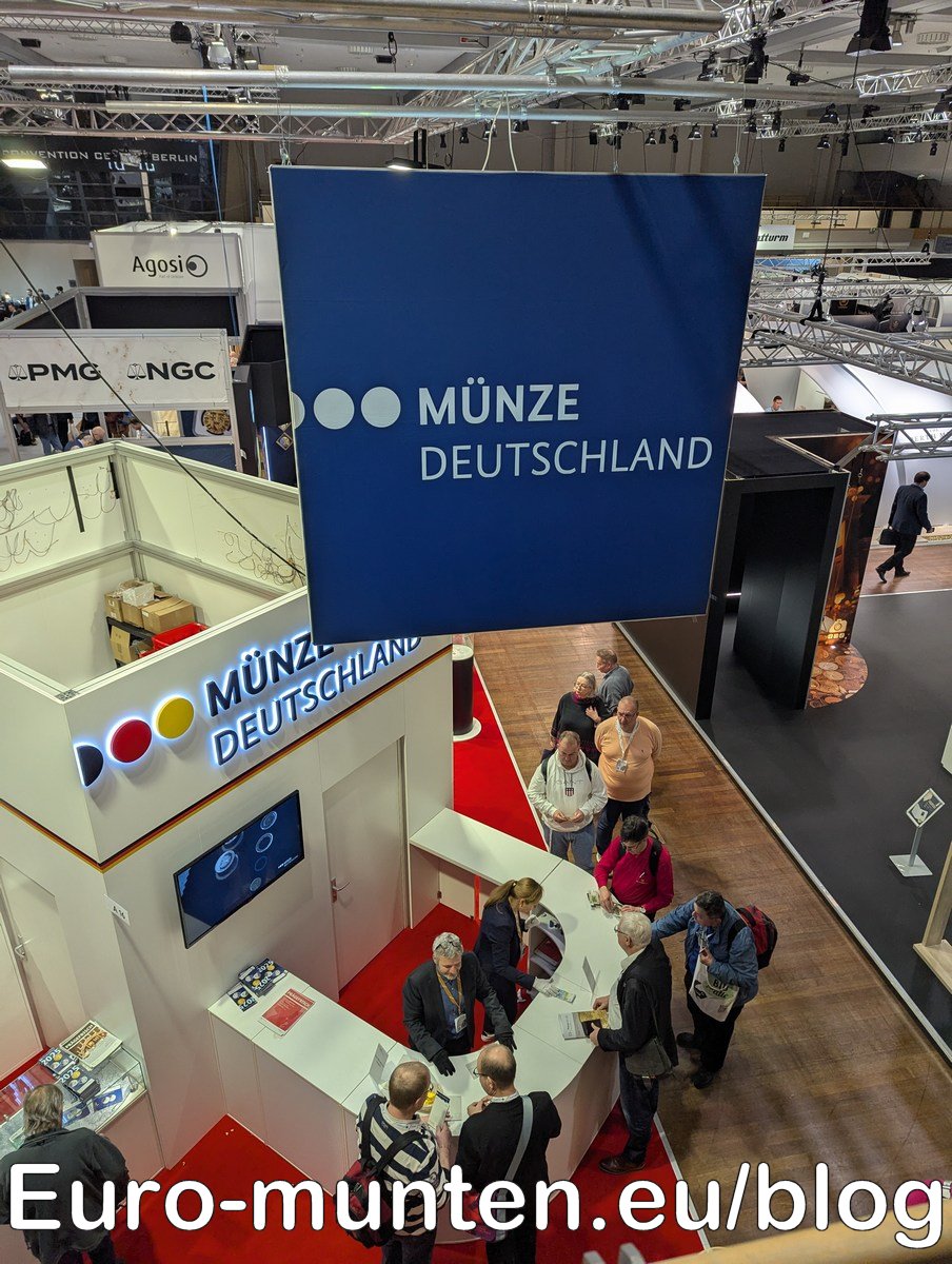 Muntenbeurs Stand Münze Deutschland