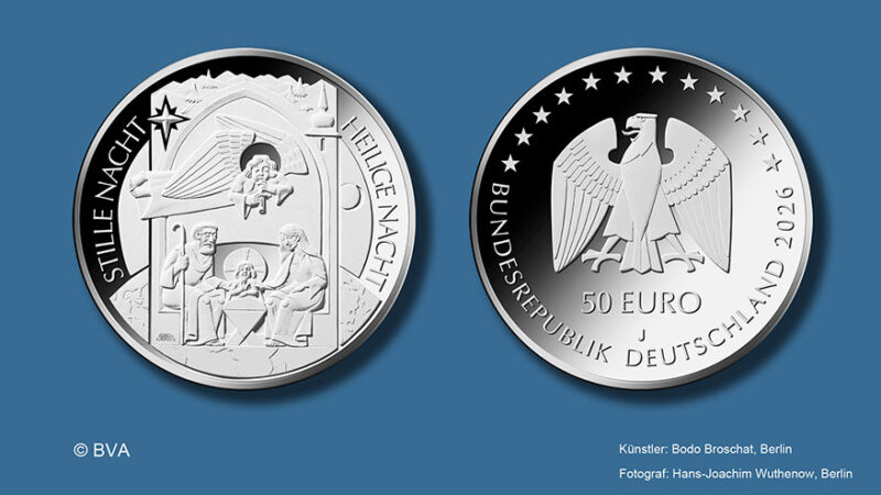50 Euro Duisland 2026 - Stille Nacht, Heilige Nacht