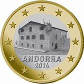 1 Euro munt van Andorra