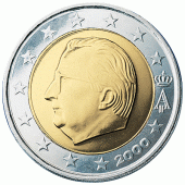 2 Euro munt van België