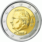 2 Euro munt van België