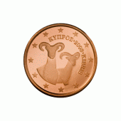 1 cent munt van Cyprus