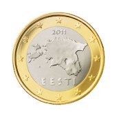 1 Euro munt van Estland