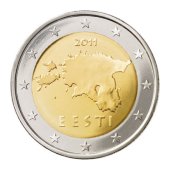 2 Euro munt van Estland