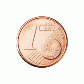 1 cent munt van Vaticaanstad met Franciscus I