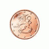 1 cent munt van Finland