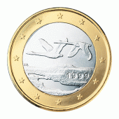 1 Euro munt van Finland