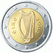 2 Euro munt van Ierland