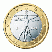 1 Euro munt van Italië