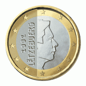 1 Euro munt van Luxemburg