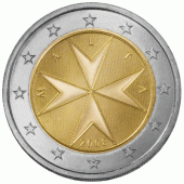 2 Euro munt van Malta