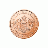 1 cent munt van Monaco