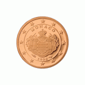 1 cent munt van Monaco