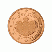 2 cent munt van Monaco