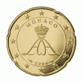 20 cent munt van Monaco