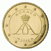 50 cent munt van Monaco