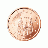 2 cent munt van Spanje