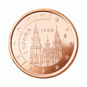 5 cent munt van Spanje