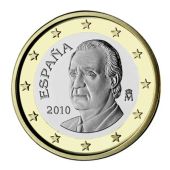 1 Euro munt van Spanje