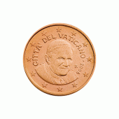 1 cent munt van Vaticaanstad