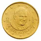 50 cent munt van Vaticaanstad